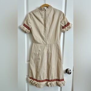 Minx Fringe Trim Folk Dress – Size Small